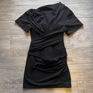 Alexander Wang Draped Bustier Dress